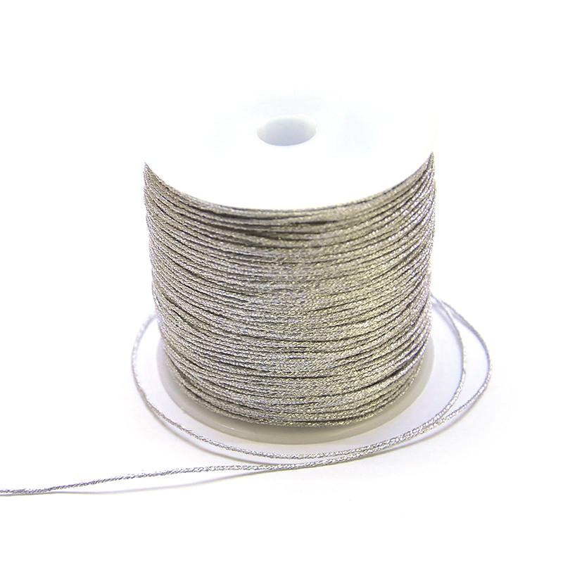 10 Metre Simli Gümüş ip